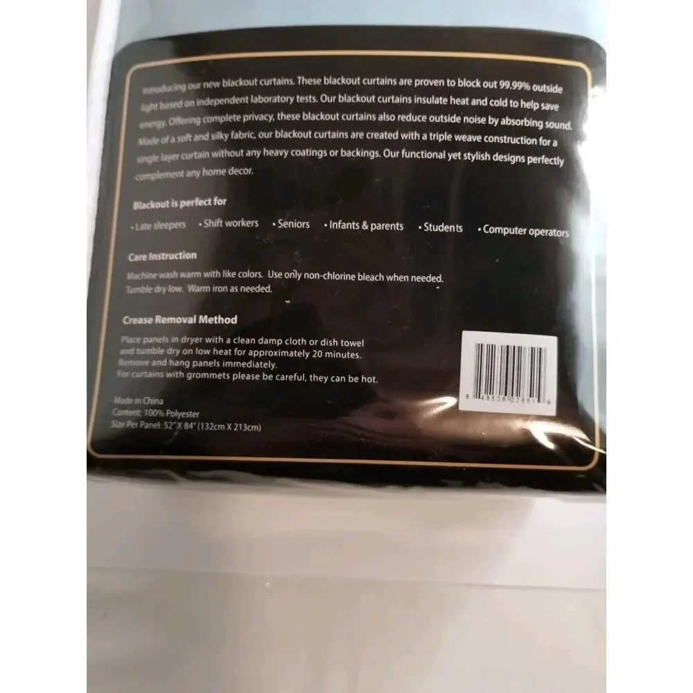 Premium Collection Black Out Curtains 52